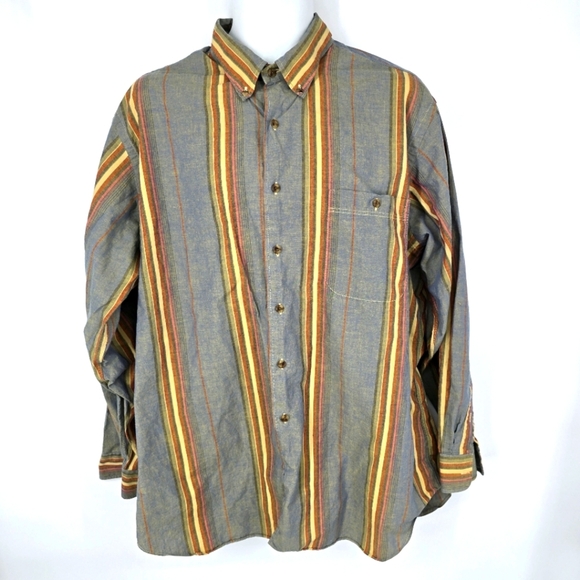 Kenneth Gordon Shirt Men's XLarge Button Down Long Sleeve Vintage - Picture 1 of 5